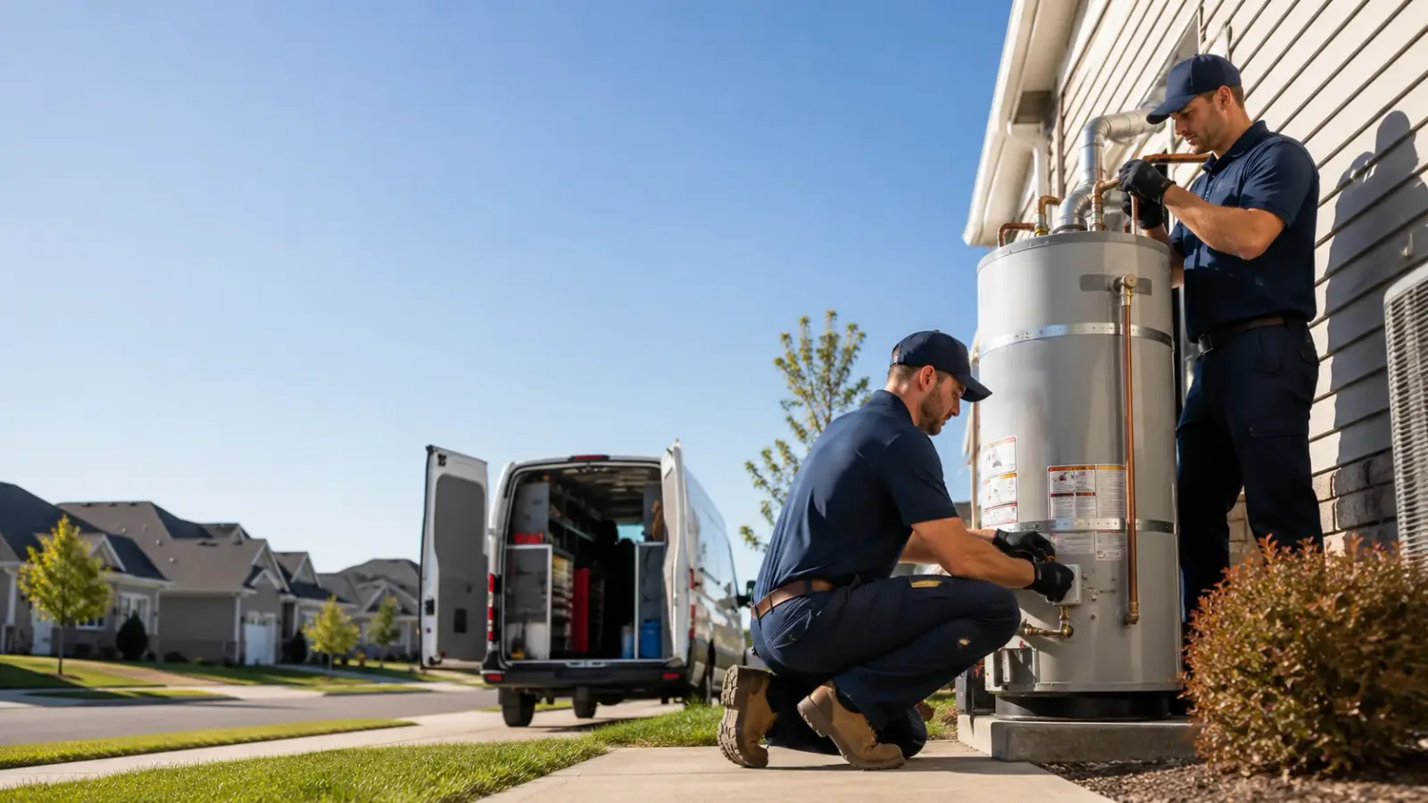 Water Heater Installation in Robertsville, OH
